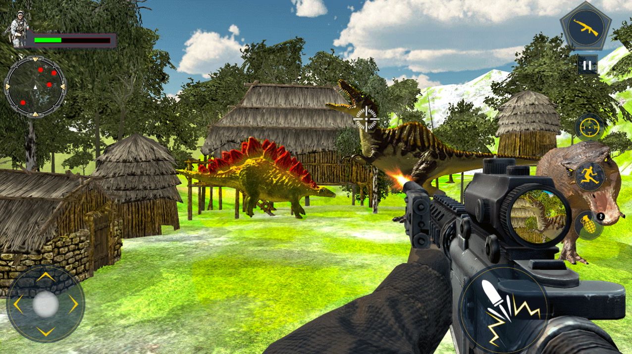恐龙猎人致命杀手游戏中文版(DinoSaurs Hunting) v2.5