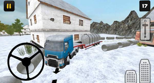 冬天农场卡车3D 中文版