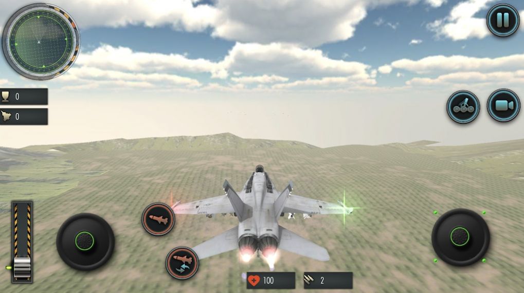 飞机战斗模拟器_图片